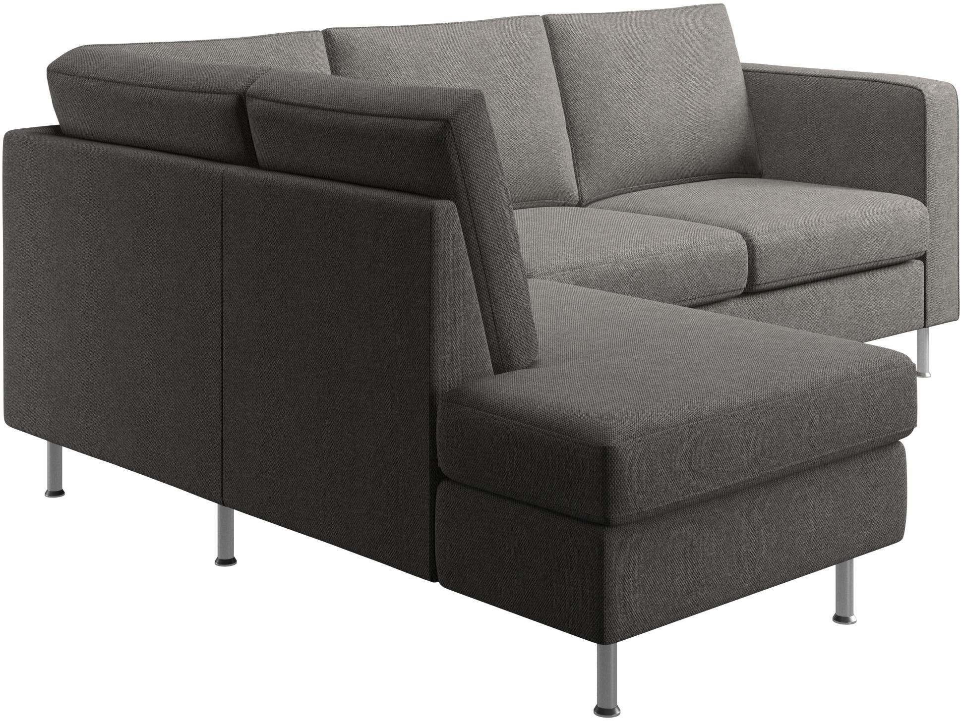 Indivi corner sofa with lounging unit | BoConcept